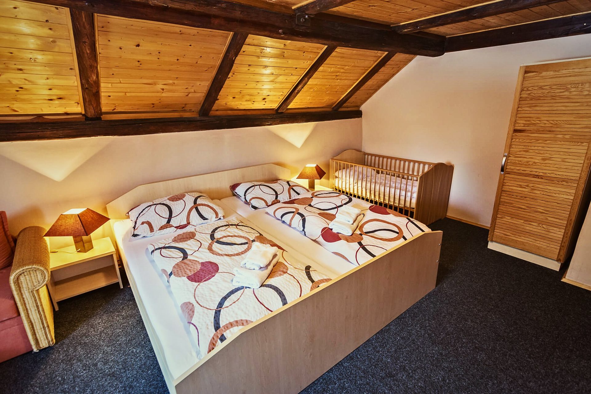 Chalupa Háj – Interiér, fotografie 14
